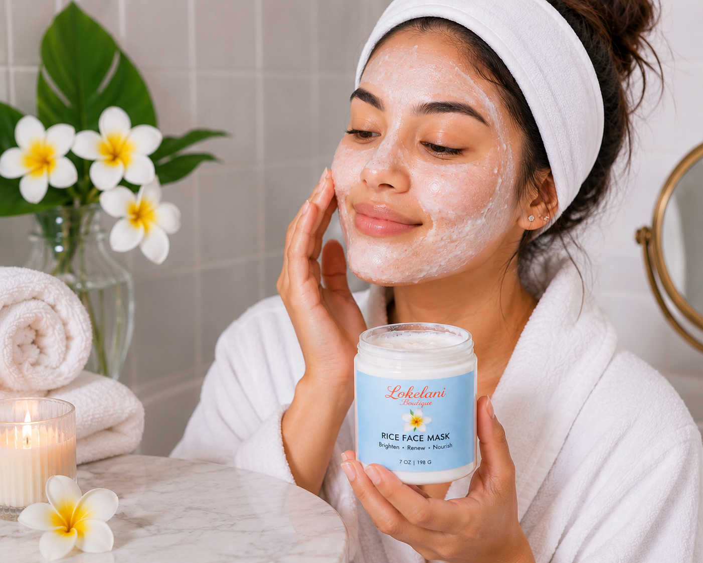 Rice Face Mask